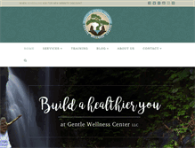 Tablet Screenshot of gentlewellnesscenter.com